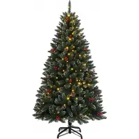 vidaXL Kunstkerstboom met 150 LED's 150 cm