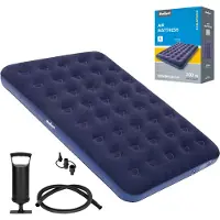 Rebel RBA-5001 Opblaasbaar matras 191 x 137 x 22 cm, blauw
