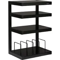 Norstone Esse Hifi Vinyl audio meubel zwart