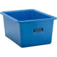 Cemo Rechthoekige container Standaard, GFK, 550 l, blauw