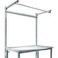 Manuflex Looprails voor werkbanksysteem PROFI, 1500 mm breed