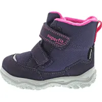 Superfit Snowboots 'Husky1' grijs / braam / pink