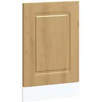vidaXL Vaatwasserfront, model Kalmar, eikenhout, afmetingen 45x1,5x57 cm