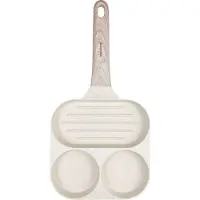 Klausberg 7818 - pan voor Eieren - burgers - pannenkoeken - Creme - Anti-aanbakpan