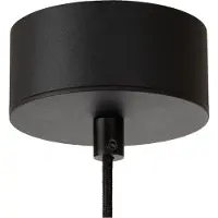 Lucide Design hanglamp Kenneth zwart Ø 60cm