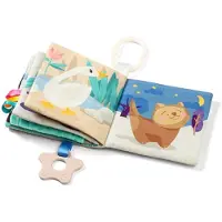 Babyono Series - Zachte Sensorische Boeken - Boerderij - Veilig Kauwspeeltje - Scherpende Geluiden