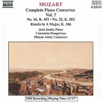 OUTHERE Jeno Jandó - Mozart: Piano Concertos 7 (CD)