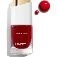 Lavertu Nagellak Unique – 17 Kassel Red - Langhoudende Vegan Nagellak met Glanzende Finish – Sneldrogend & Verzorgend – 10 ml