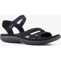 SKECHERS Reggae Slim Coffee dames sandalen zwart maat 39