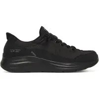 SKECHERS Sneakers laag 'Slip-ins: Contour Foam - Cozy Fit' zwart