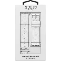 GUESS Raad Appel (38 Mm-40 Mm) Band Horloge Wit Geval 100%: Na | Armband 100%: Siliconen NA CS2003S1, CS2003S3