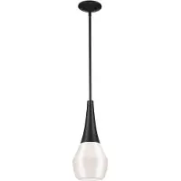 Kichler LED Hanglamp Deela | 1X E27 Max 60W | Black