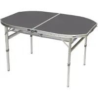 Bo Camp - Tafel - Ovaal - Koffermodel - 120x80 cm