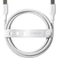 PanzerGlass Empower Racing USB-C Kabel 60 Watt 1,2 Meter Wit