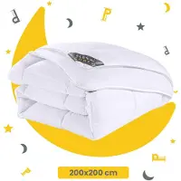 Sleep Comfy - Hotel Kwaliteit 4 Seizoenen Dekbed | 200x200 cm - Anti Allergie Dekbed Met Twee Delen - 3 in 1 Dekbed - Comfort & Ademend - Eenpersoons Dekbed- Zomerdekbed & Winterdekbed