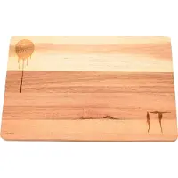 W M Widdop IT - Time to Float - Wood Serving Board - Snijplank