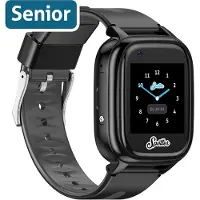 Spotter Senior Sos Watch GPs Tracker 4g Blk Waterproof - Tracker