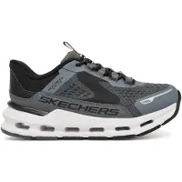 SKECHERS Sneakers 'GLIDE-STEP PLUS - VISTA-LANE' grijs / zwart