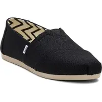 Toms Alpargata Classic Katoenen Dames Zwarte Espadrilles