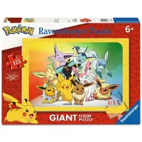 Ravensburger Giant Floor Puzzel - Pokemon (125 stukjes)