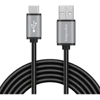 Krüger&Matz KM1239 USB-A-naar-USB-C-kabel, 1 m, Basic