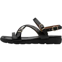 Tamaris Sandalen met riem zwart