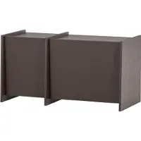 Woood Brock Tv Meubel 102 CM - Essen Fineer - Middenbruin - 53x102x44