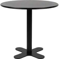 White Label Bijzettafel Buiten Sanjay Outdoor Black