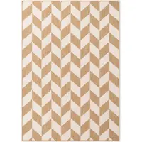 Ted Baker Vloerkleed Terrick Rechthoekig - Jute wit 200 x