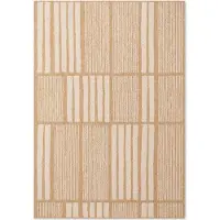 Ted Baker Vloerkleed Allington Rechthoekig - Jute Wit 120 x