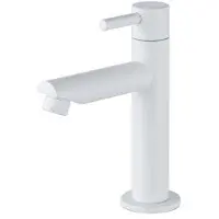 FortiFura Calvi Fonteinkraan - 15.4cm - opbouw - 1gats - mat wit MOQ 100