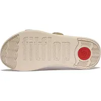 FitFlop F-Mode Go Polyurethaan Dames Platino Sandalen