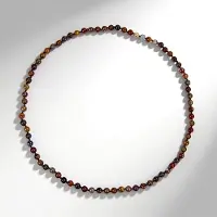 Cavill - Halsketting met Jaspisstenen 246 ct - 70 cm - Ronde 8 mm Natuurlijke Stenen - Bali Sieraden - Aardetinten Kralen Ketting Dames Elegant