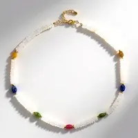 Cavill - Zilveren Halsketting - 925 Sterling Zilver Verguld - Madagaskar Saffier 28 215 ct & Witte Quartz 93 822 ct - Luxe Dames Sieraad Verstelbaar