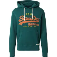 Superdry Sweatshirt 'Eclipse' limoen / smaragd / kreeft