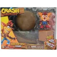 Bandai Crash Bandicoot speelset Boulder Dash diorama decoratie.