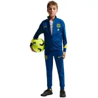 Nike FC Barcelona Strike Trainingspak 2025-2026 Kids Donkerblauw Felgeel