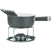 kela Kaasfondueset Lancy 6 Personen Grijs 2 L