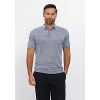 Gentiluomo Heren Polo's & T-shirts Polo 3 Buttins - Lichtblauw - Maat M