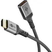 Goobay Plus HDMI verlengkabel | HDMI2.1 (8K 60Hz + HDR) | 3 meter