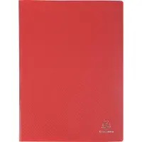 Exacompta Showalbum 85105E A4 Rood hoezen 8 Stuks