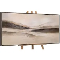 YS Canvas schilderij handgeschilderd trail of wind abstract – -Art Gallery – Luxe wanddecoratie voor woonkamer – Modern schilderij voor slaapkamer en hal