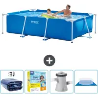 Intex Rechthoekig zwembad - 260x160x65 cm - 5-delig - SCB8