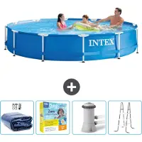 Intex Framezwembad, rond - 366x76 cm - 5-delig - SCB13
