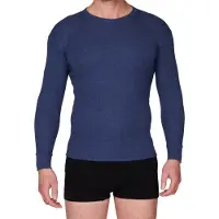 Beeren Thermo Heren Shirt met Lange Mouw Marine - maat XL