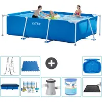 Intex Rechthoekig zwembad - 300x200x75 cm - 9-delig - Model S40178