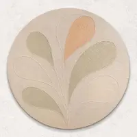 YS Canvas schilderij 70x70 cm handgeschilderd delicaat patroon – -Art Gallery – Luxe wanddecoratie