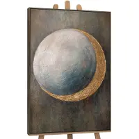 YS Canvas schilderij handgeschilderd warmth of the universe abstract – -Art Gallery – Luxe wanddecoratie voor woonkamer – Modern schilderij voor slaapkamer en hal