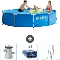 Intex Framezwembad, rond - 305x76 cm - 4-delig, model SCB83