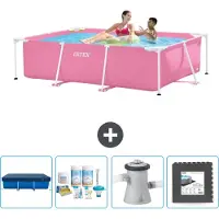 Intex Rechthoekig zwembad - 220x150x60 cm - 5-delig - SCB3